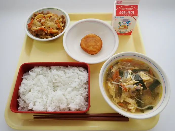 写真：3月6日（水曜）給食