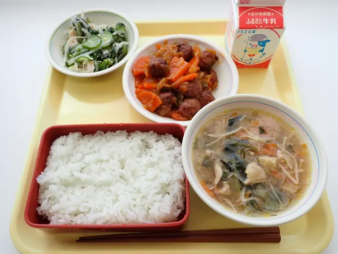 写真：3月13日（水曜）給食