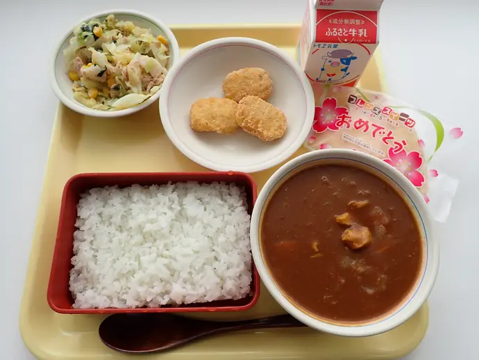 写真：3月8日（金曜）給食