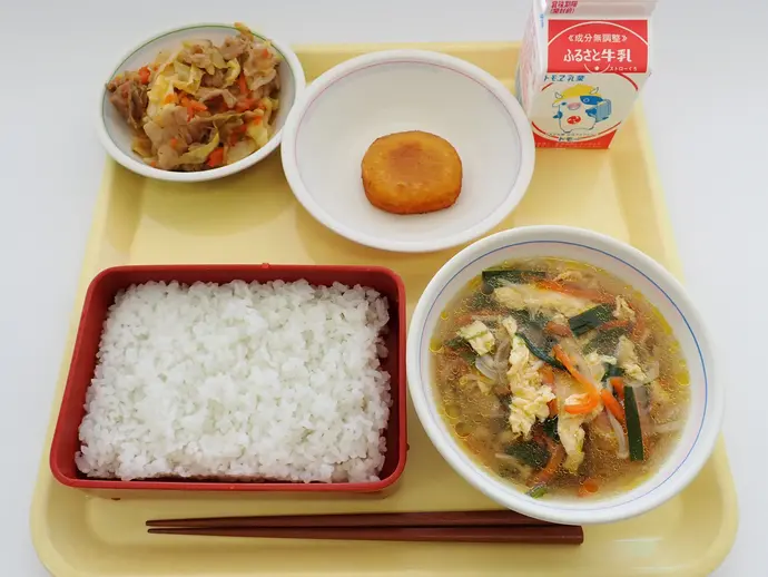 写真：3月18日（月曜）給食