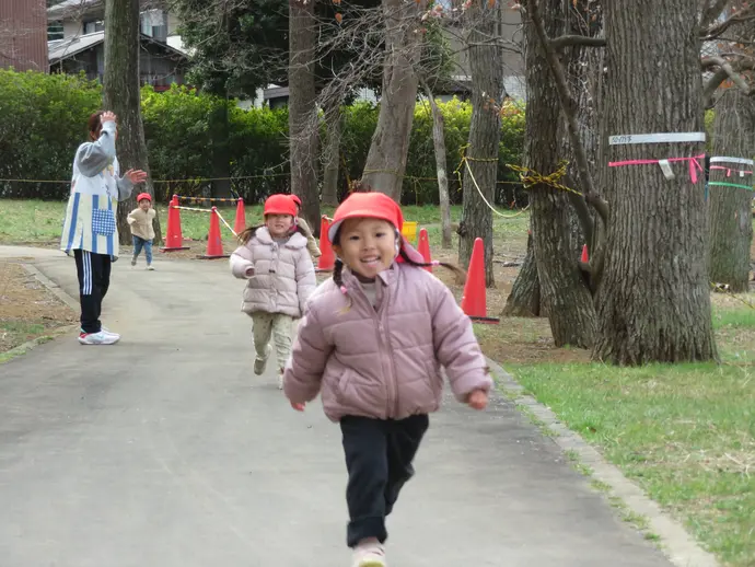 写真マラソン2歳児