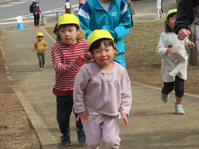写真4歳児マラソン