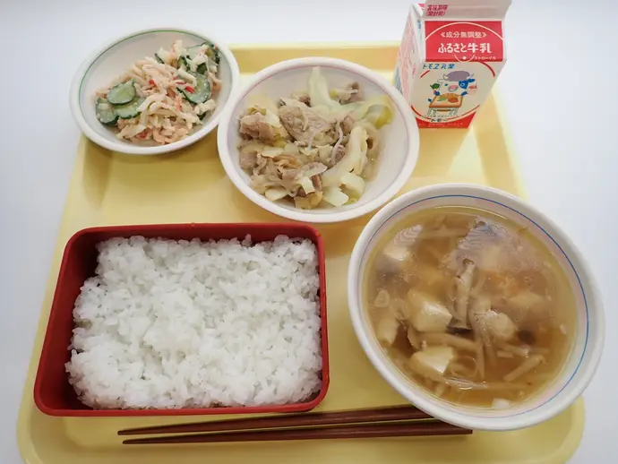 写真：4月24日（水曜）給食