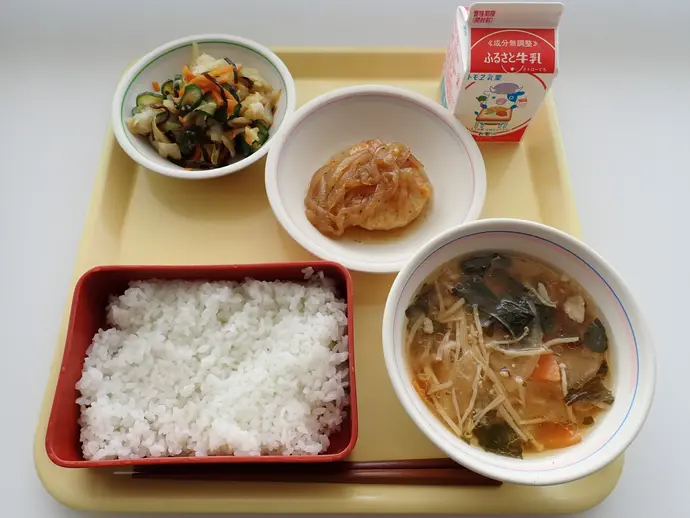写真：4月26日（金曜）給食