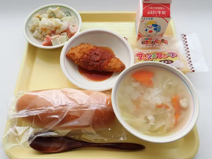 写真：4月17日（水曜）給食