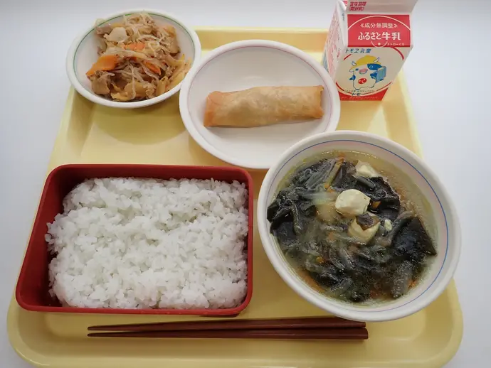 写真：4月24日（水曜）給食