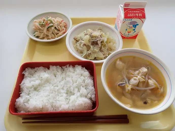 写真：4月25日（木曜）給食