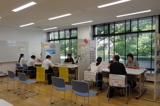 就職説明会の様子