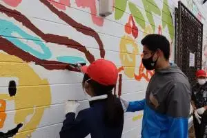 写真：外装塗装ワークショップ1