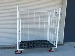 購入したカゴ台車