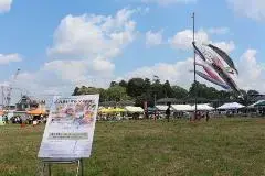 写真：4月に開催されたふれあいマルシェの様子