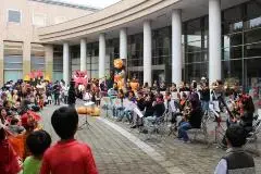 写真：大勢の方が訪れたハロウィンイベントの様子