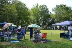 写真：ままとこマルシェの様子