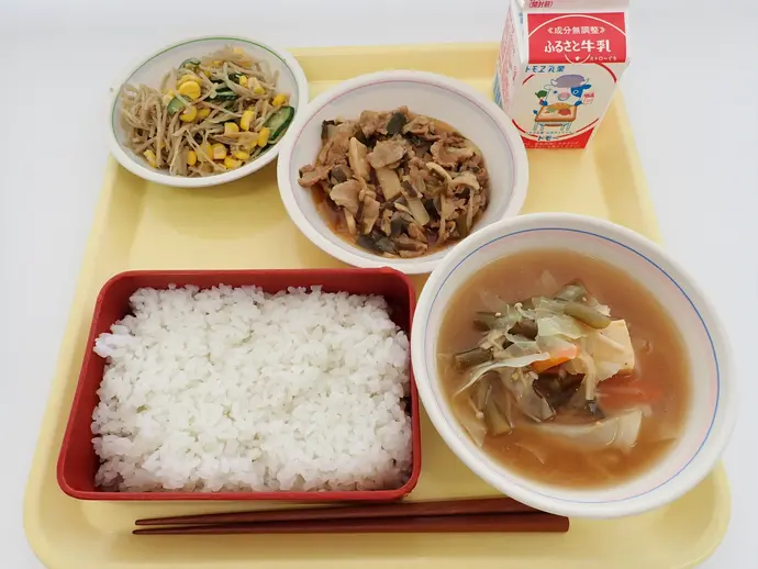 写真：6月12日（水曜）給食