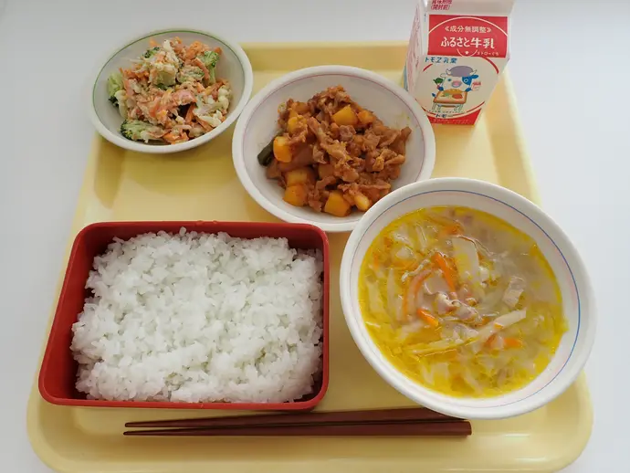 写真：6月26日（水曜）給食