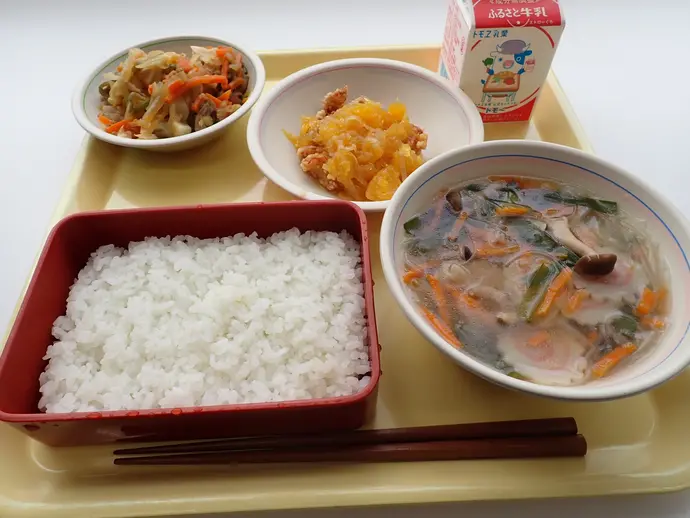 写真：6月27日（木曜）給食