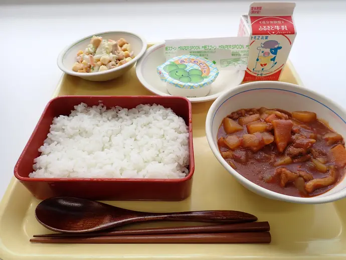 写真：6月4日（火曜）給食
