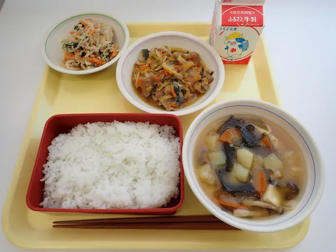 写真：6月5日（水曜）給食