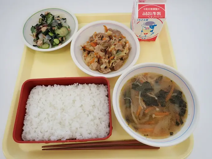 写真：6月24日（月曜）給食