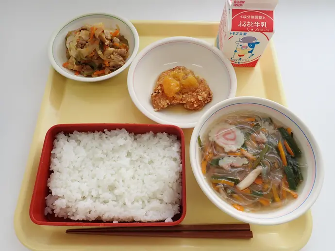 写真：6月26日（水曜）給食