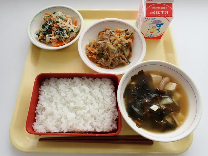 写真：6月10日（月曜）給食