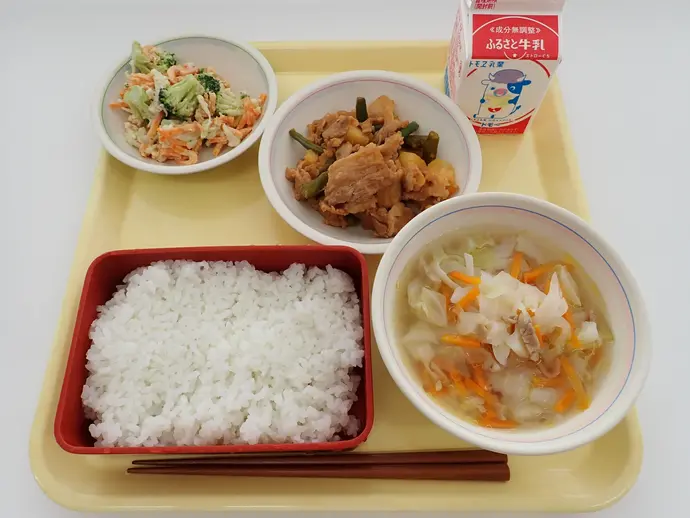 写真：6月17日（月曜）給食