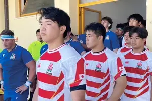 19歳以下日本代表のキャプテンとして国際親善試合に出場したときの様子