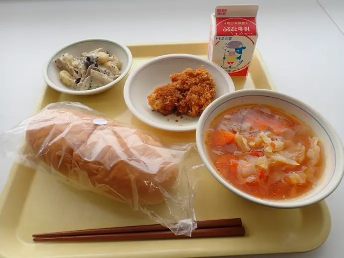 写真：7月2日（火曜）給食
