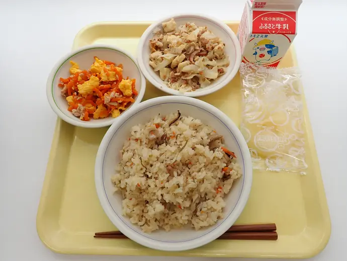 写真：7月8日（月曜）給食