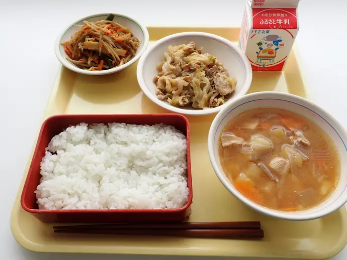 写真：7月18日（木曜）給食