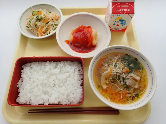 写真：7月1日（月曜）給食