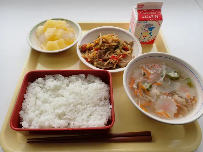 写真：7月2日（火曜）給食