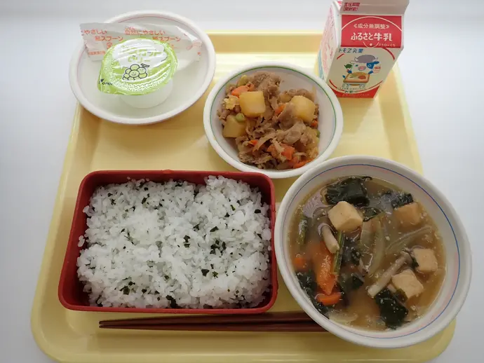 写真：7月8日（月曜）給食