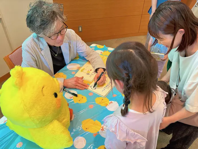 サイン会の様子