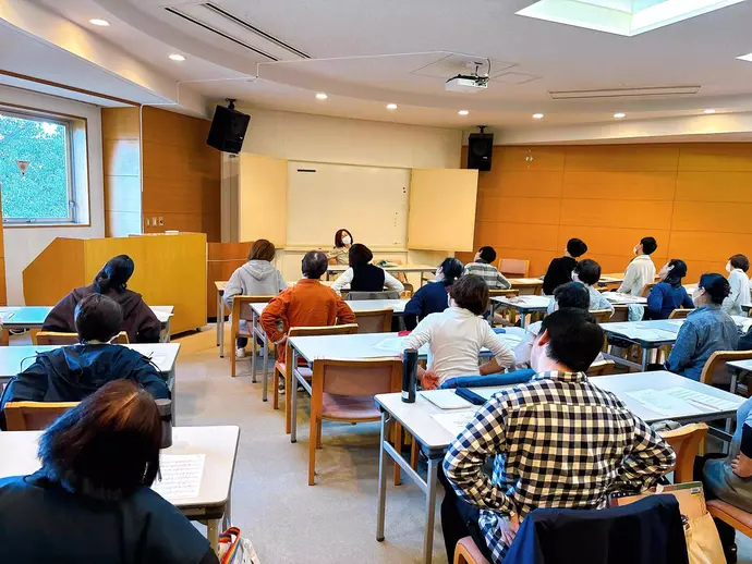 発声のための準備運動