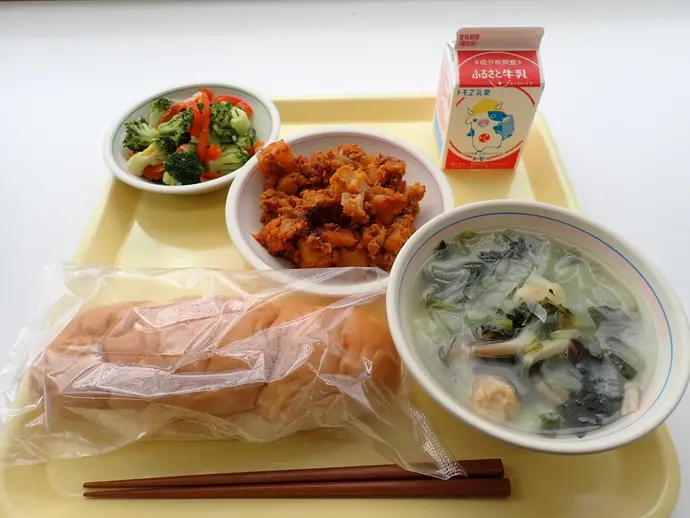 写真：8月27日（火曜）給食