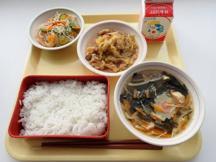 写真：8月28日（水曜）給食