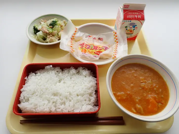写真：8月29日（木曜）給食
