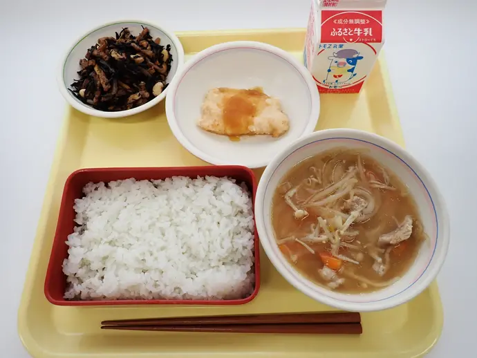 写真：8月30日（金曜）給食