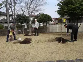 写真：記念植樹
