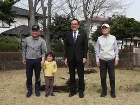 写真：記念植樹