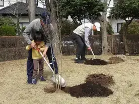 写真：記念植樹