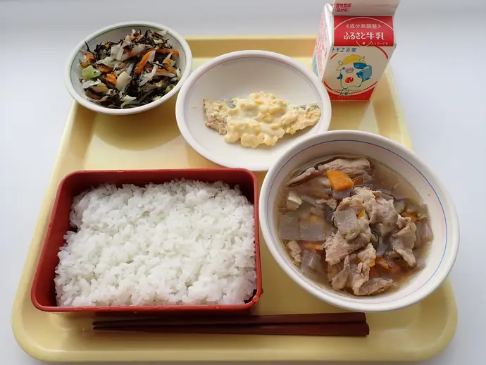 写真：8月28日（水曜）給食