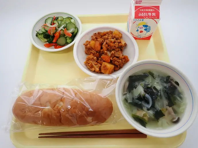 写真：8月30日（金曜）給食