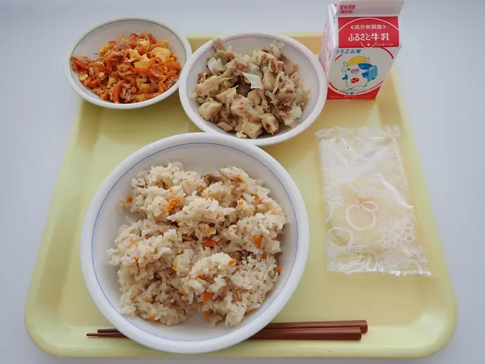 写真：8月26日（月曜）給食