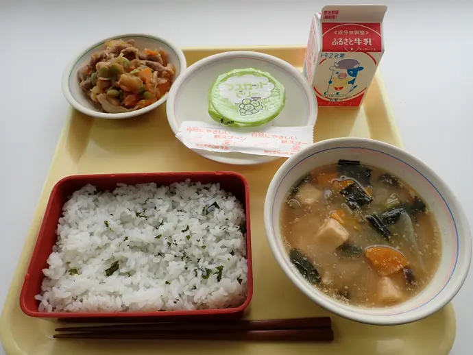写真：8月29日（木曜）給食