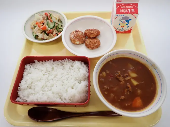 写真：8月30日（金曜）給食