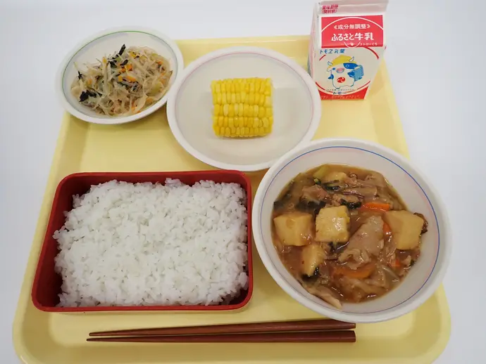 写真：9月4日（水曜）給食