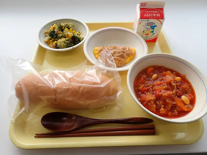 写真：9月10日（火曜）給食