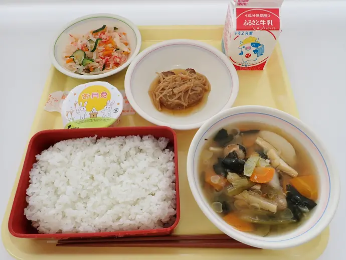 写真：9月13日（金曜）給食